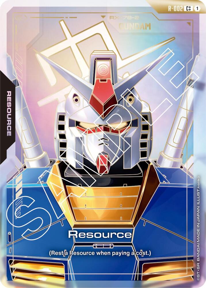 Resource (C++) Holo C++ Newtype Rising R-002 NM