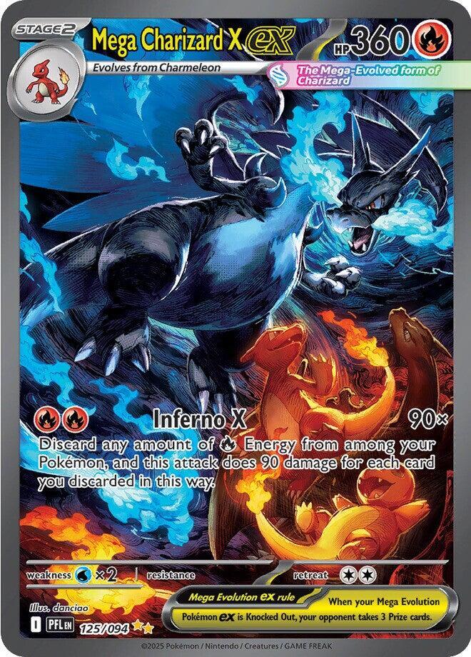Mega Charizard X ex PFL 125/094 NM
