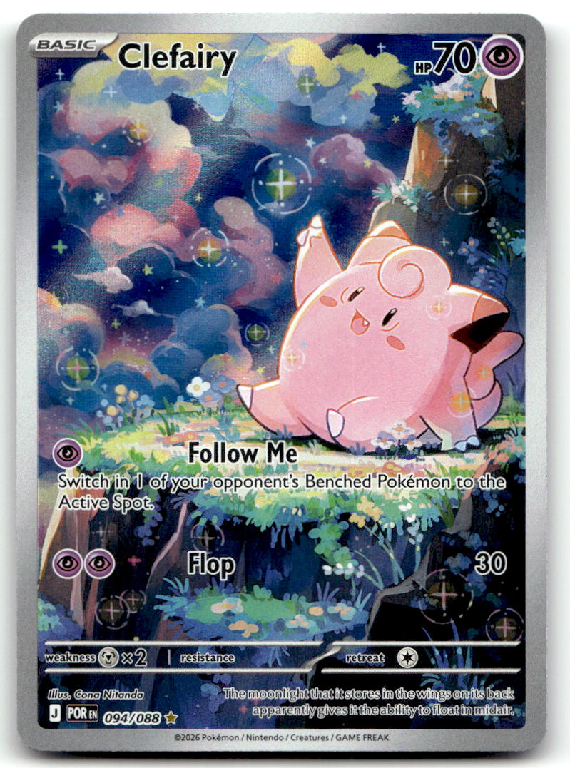 Clefairy POR 094/088 NM