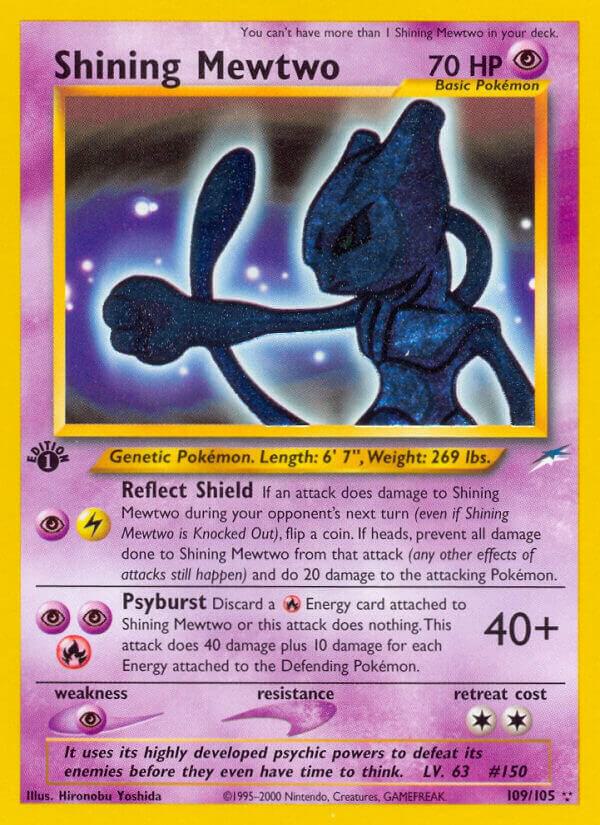 Shining Mewtwo N4 109/105 MP