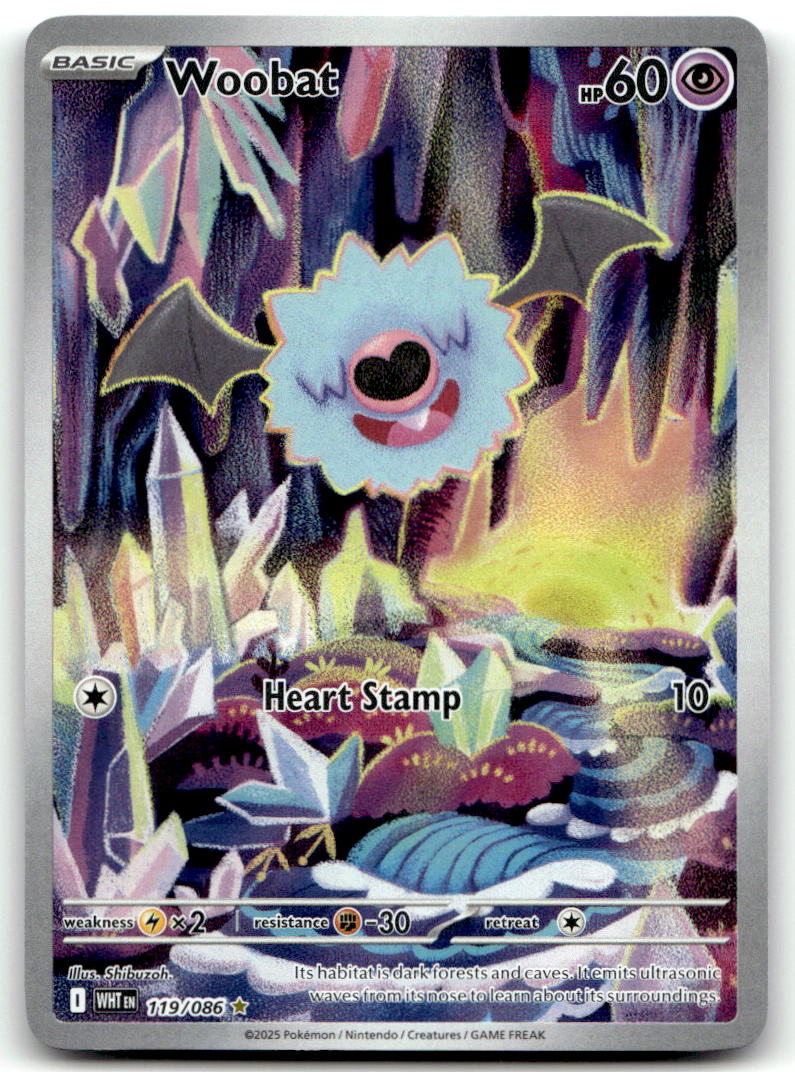 Woobat WHT 119/086 NM