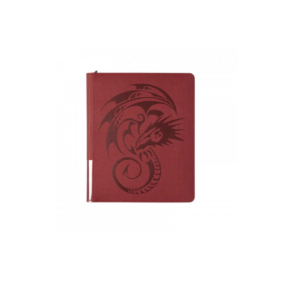 Dragon Shield Zipster Blood Red 9 Pocket