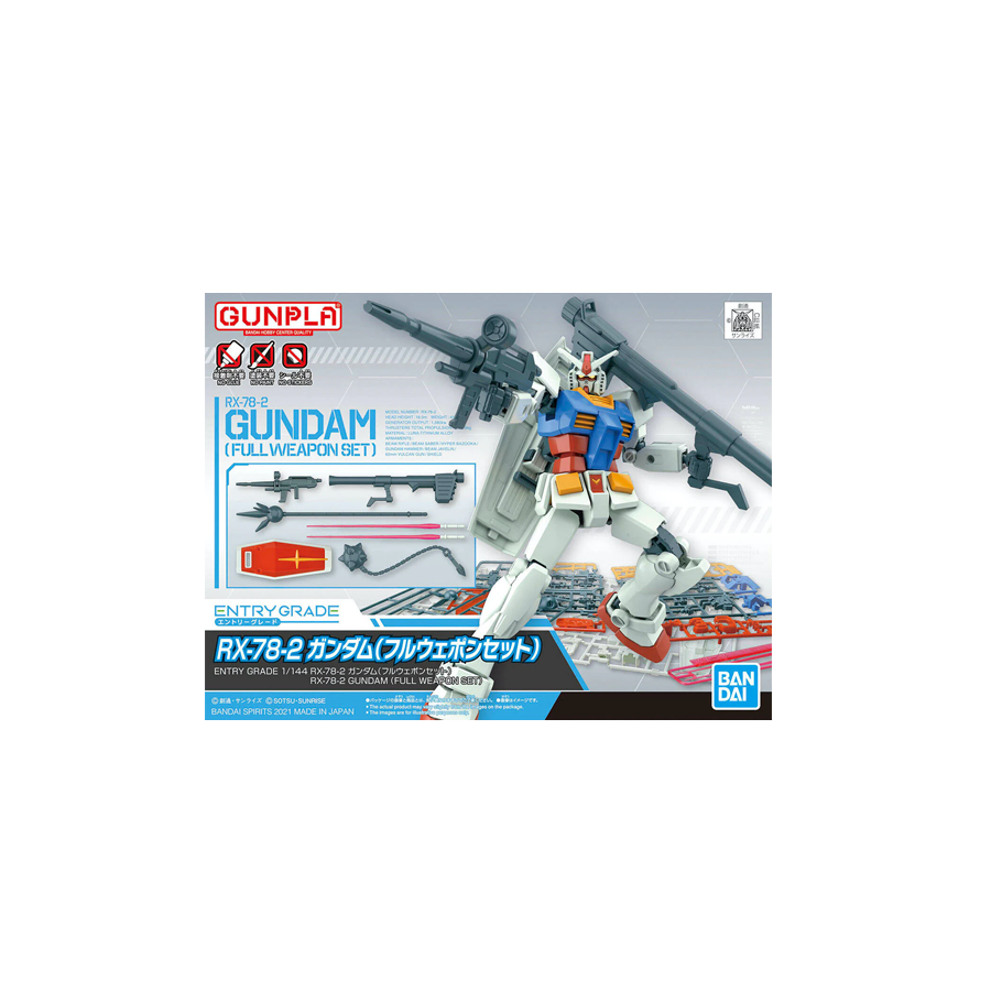 Entry Grade RX782 Full Weapon