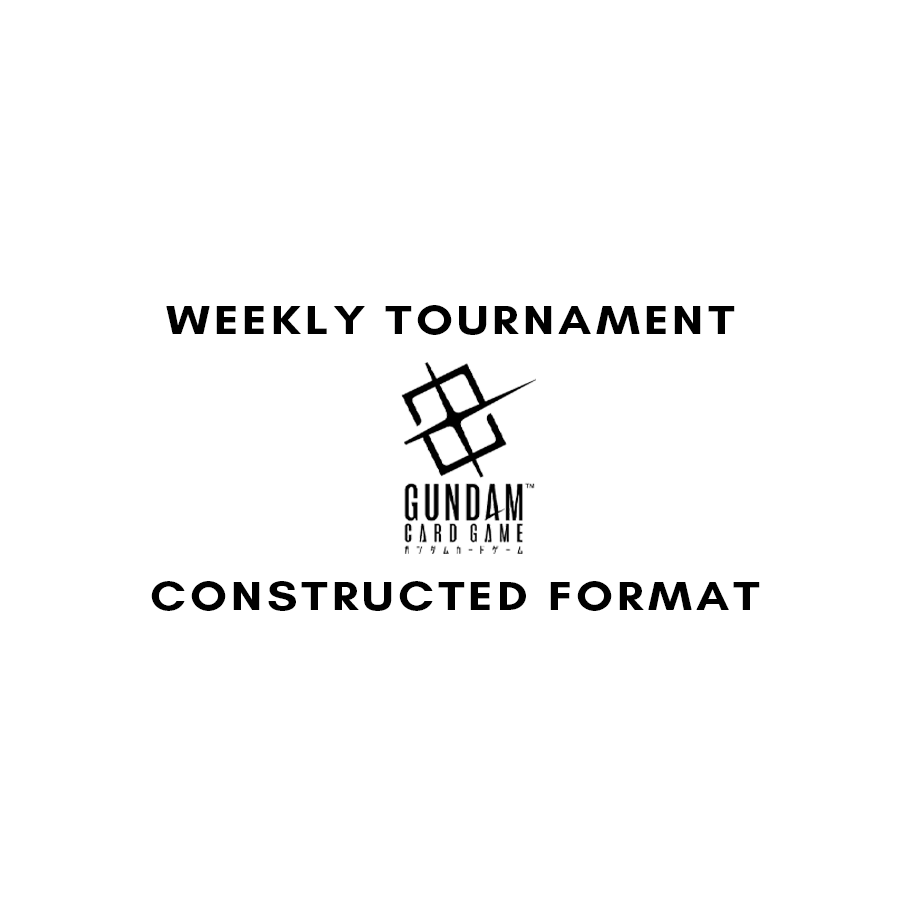Gundam Card Game Weekly Tournament (8/26)