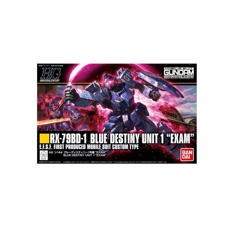 HGUC Blue Destiny Unit 1 Exam