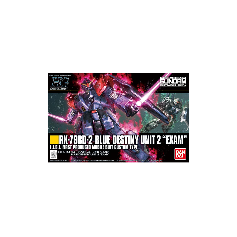 HGUC Blue Destiny Unit 2 Exam