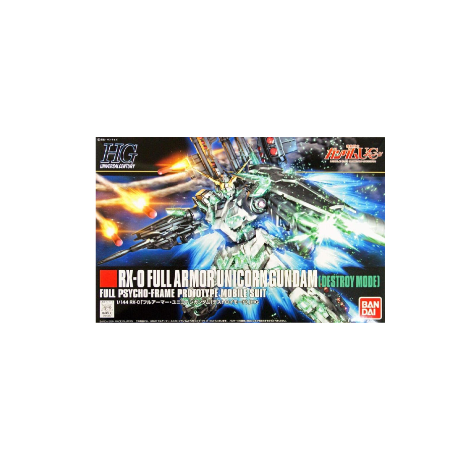 HGUC #178 Full Armor Unicorn Destroy Mode