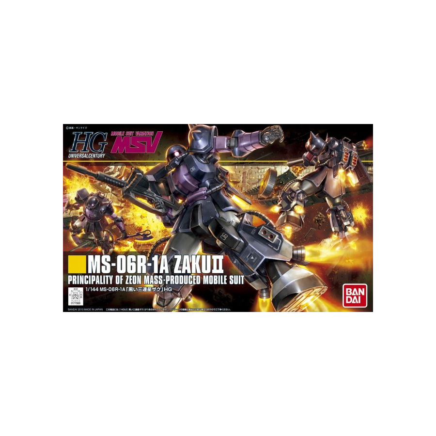 HGUC ZakuII Black Tristars