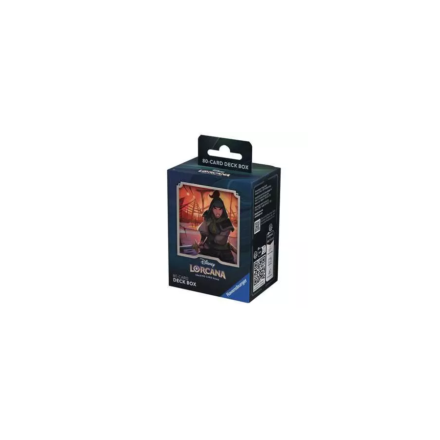 Disney - Lorcana: Rise of the Floodborn - Deck Box (Mulan) Disney - Lorcana: Rise of the Floodborn - Deck Box (Mulan)