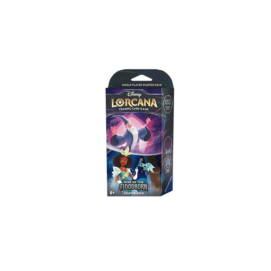 Lorcana Rise of the Floodborn Amethyst/Steel Starter Deck AllAccessCardshop Lorcana Rise of the Floodborn Amethyst/Steel Starter Deck AllAccessCardshop