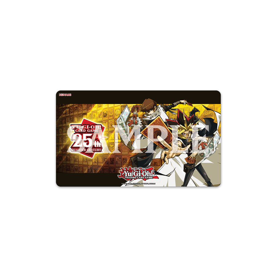 Yu-Gi-Oh! Quarter Century Game Mat - Yugi & Kaiba 25th Anniversary Edition