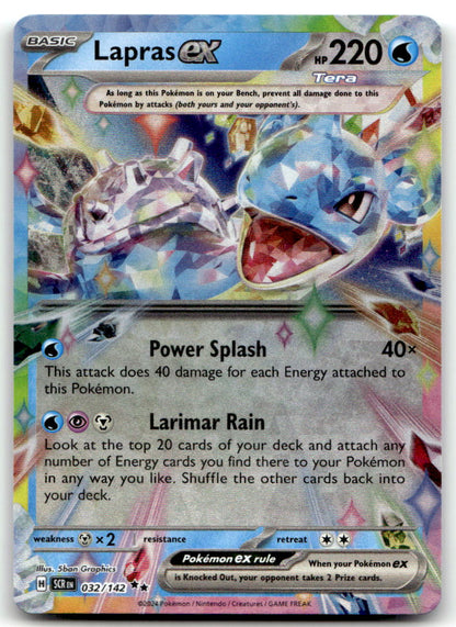 Lapras ex SCR 032/142 NM