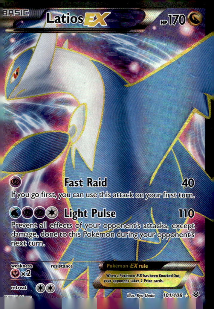 Latios EX (101 Full Art) ROS 101/108 LP