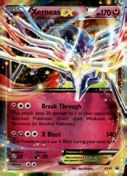 Xerneas EX PR XY07 NM