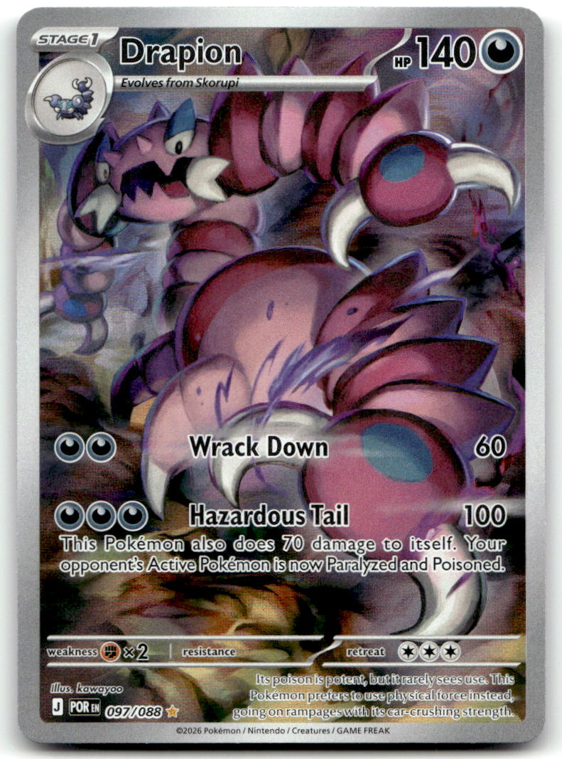 Drapion POR 097/088 NM