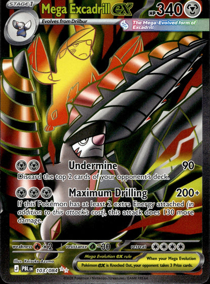 Mega Excadrill ex PBL 103/084 NM