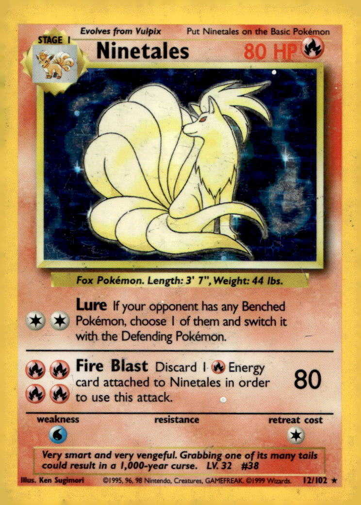 Ninetales BS 012/102 MP