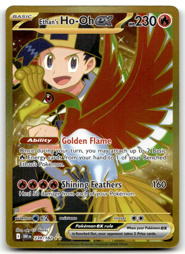 Ethan's Ho-Oh ex - DRI 239/182 NM