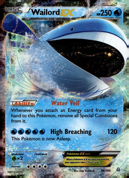 Wailord EX PRC 38/160 NM
