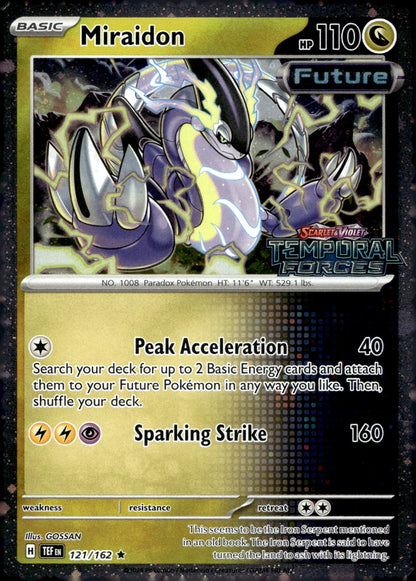 Miraidon (Cosmos Holo) (Best Buy) MCAP 121/162 NM