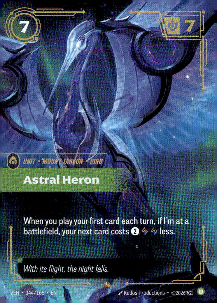Astral Heron VEN 044/166 Epic NM