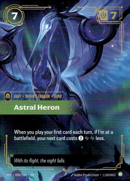 Astral Heron VEN 044/166 Epic NM