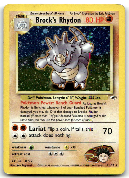 Brock's Rhydon G1 002/132 MP