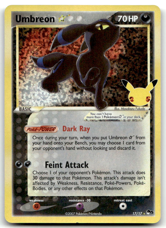 Umbreon Star CCC 17/17 NM