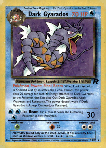 Dark Gyarados (25) TR 25/82 HP