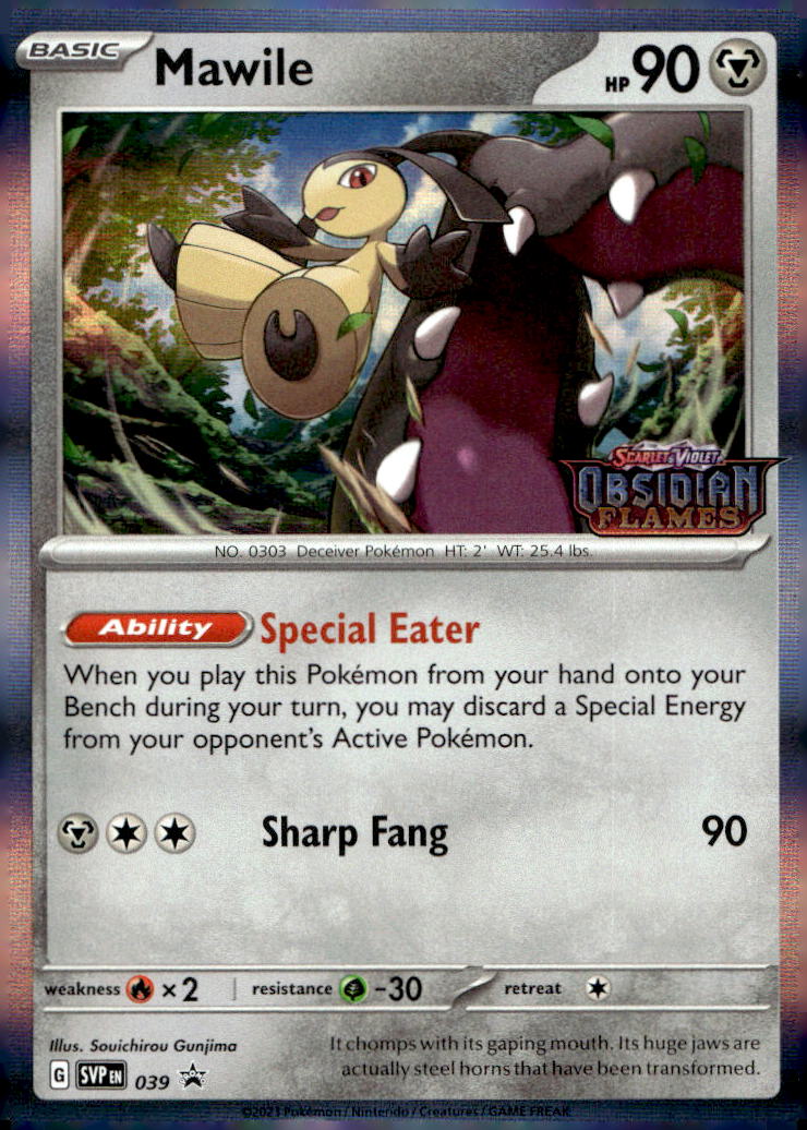 Mawile (Prerelease) SVP 039 NM
