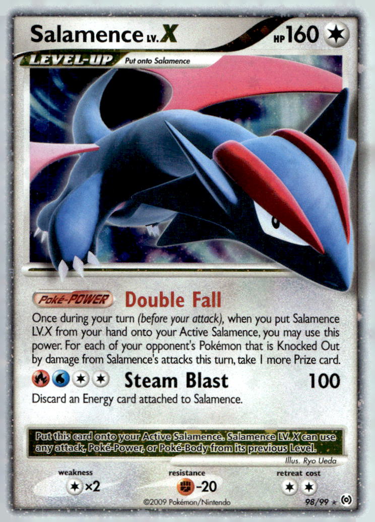Salamence Lv.X AR 98/99 HP