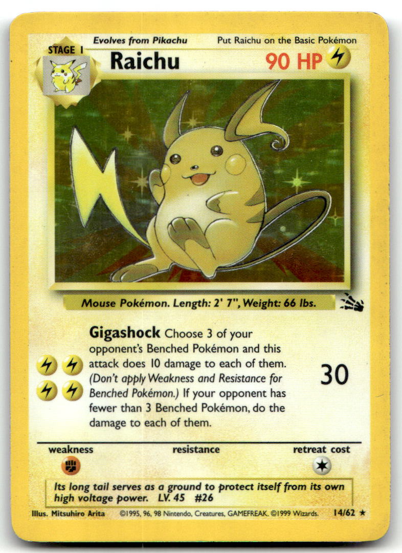 Raichu (14) FO 14/62 MP