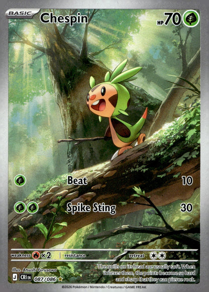 Chespin CRI 087/086 NM