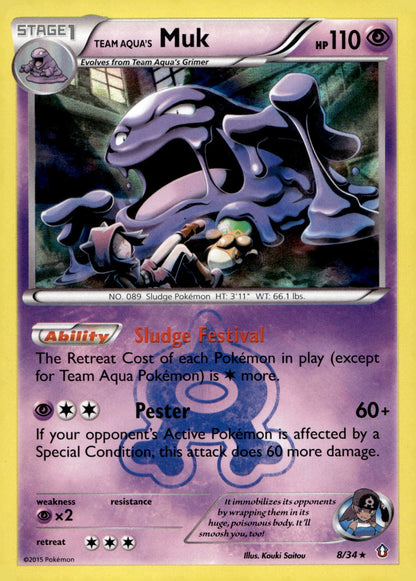 Team Aqua's Muk DCR 8/34 LP