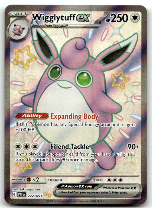 Wigglytuff ex PAF 222/091 NM