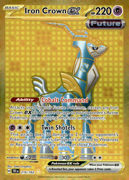 Iron Crown ex TEF 216/162 NM