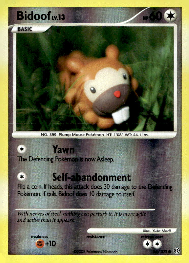 Bidoof SF 54/100 MP