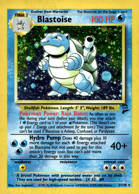 Blastoise BS2 002/130 MP