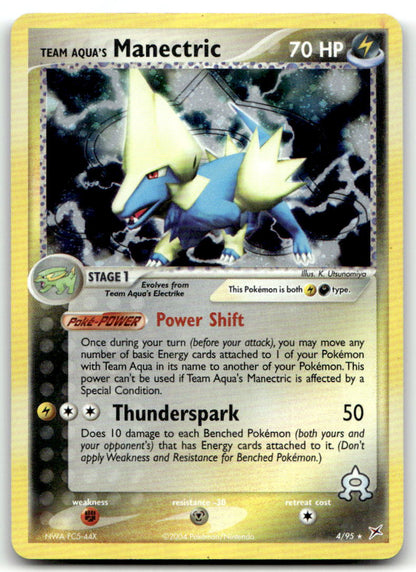 Team Aqua's Manectric MA 4/95 MP