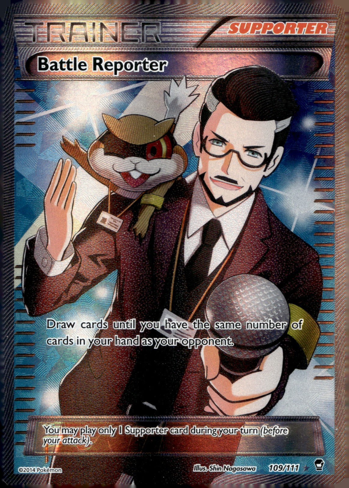 Battle Reporter (109 Full Art) FFI 109/111 LP