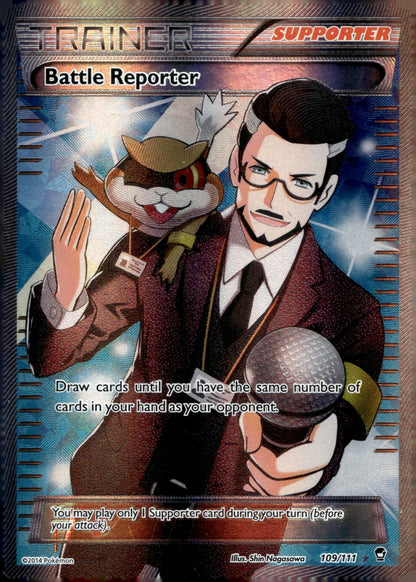 Battle Reporter (109 Full Art) FFI 109/111 LP