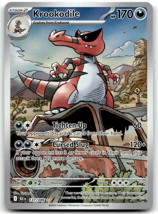 Krookodile BLK 137/086 NM