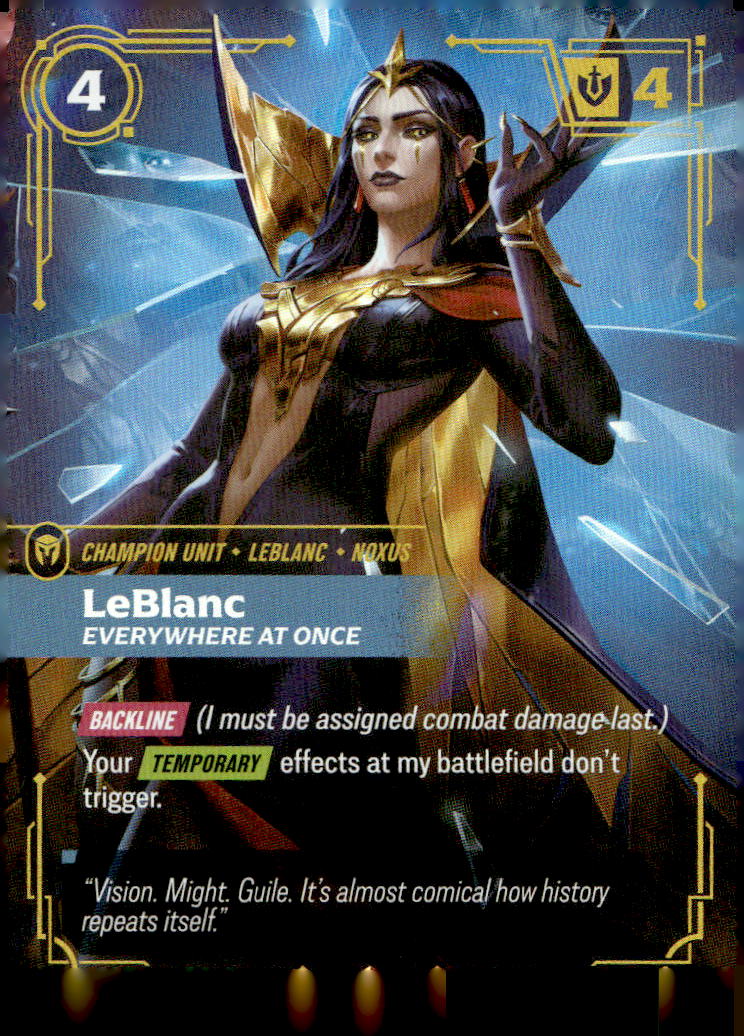 LeBlanc, Everywhere At Once UNL 090/219 Epic NM
