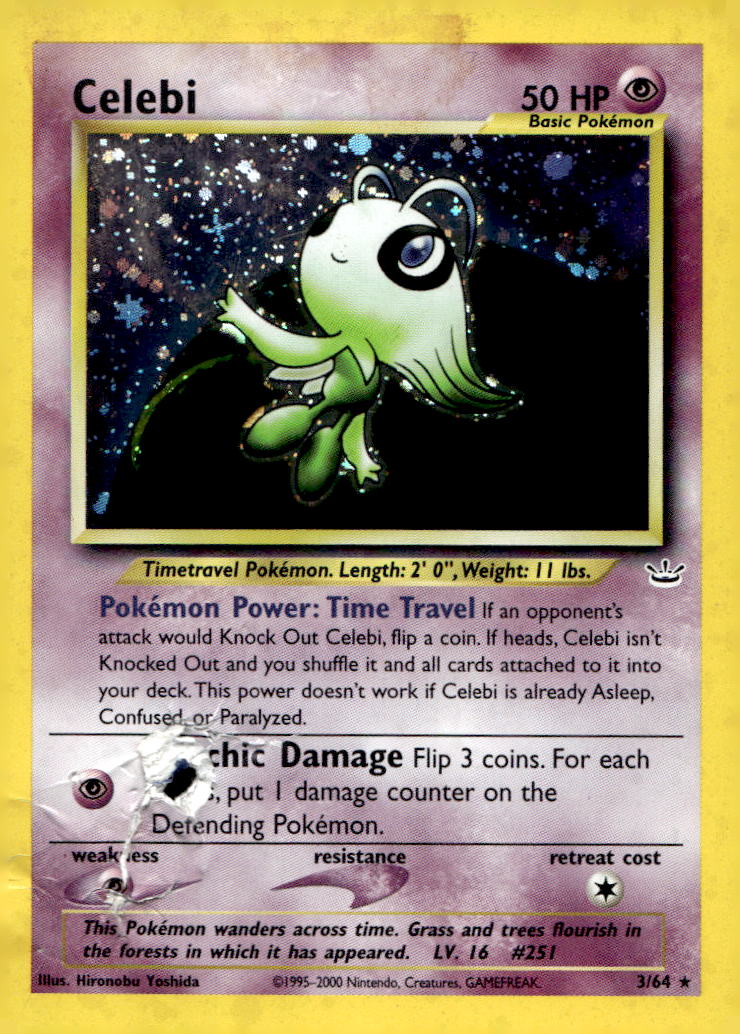 Celebi (3) N3 3/64 DMG