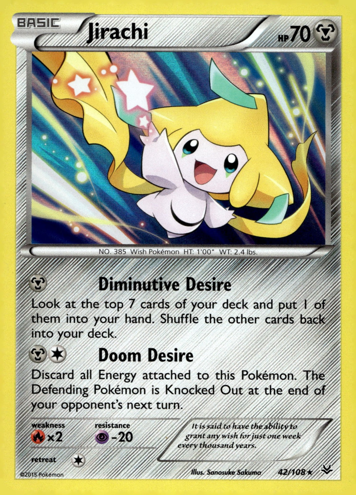Jirachi ROS 42/108 NM