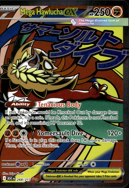 Mega Hawlucha ex ASC 268/217 NM