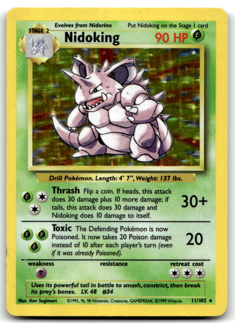 Nidoking BS 011/102 LP