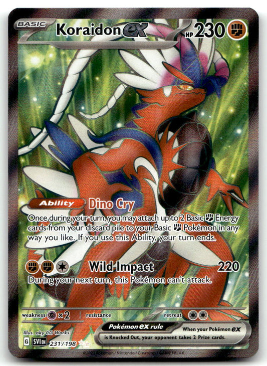 Koraidon ex SVI 231/198 NM