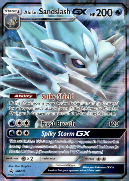 Alolan Sandslash GX SMP SM236 NM