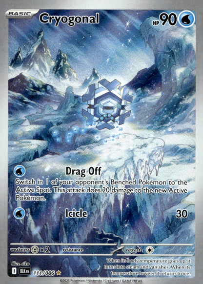 Cryogonal BLK 111/086 NM